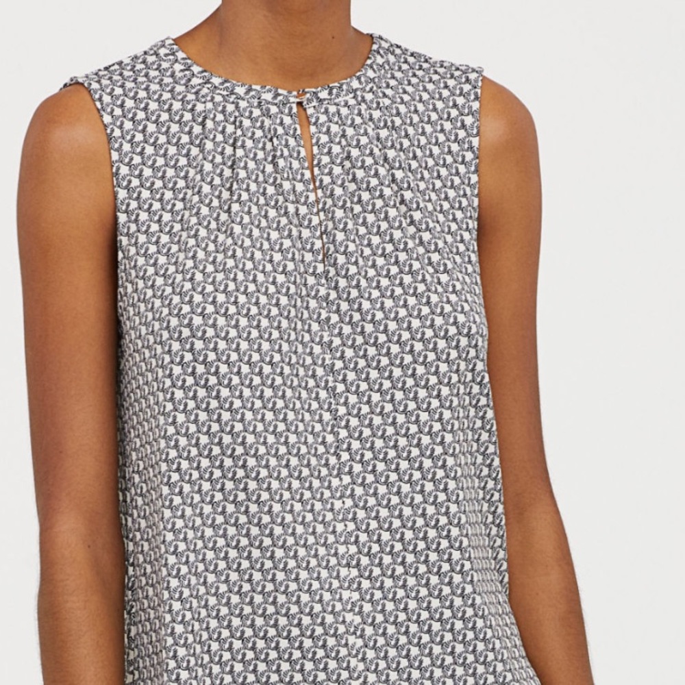 H&M Crêped Jersey Top